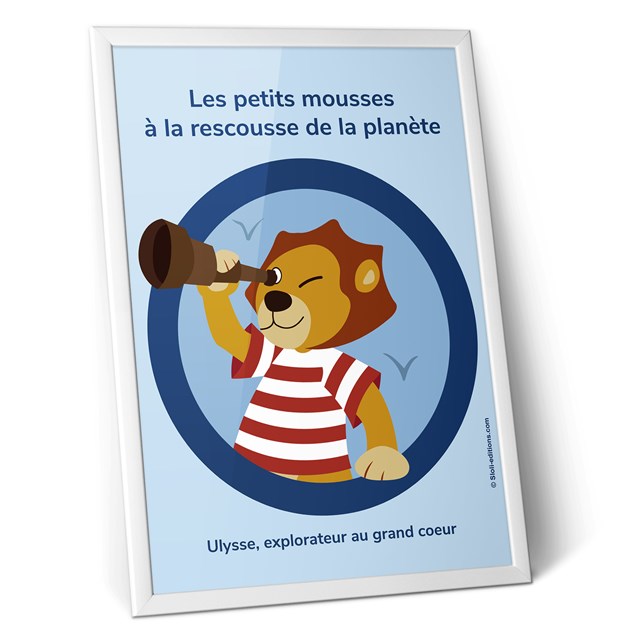 Affiche Petits Mousses - Ulysse le lion 2