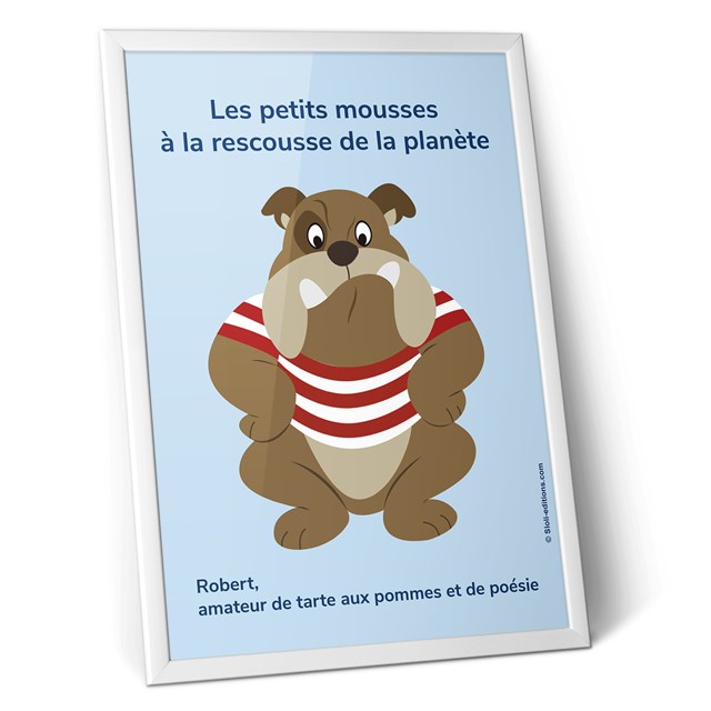 Affiche Petits Mousses - Bouledogue 2