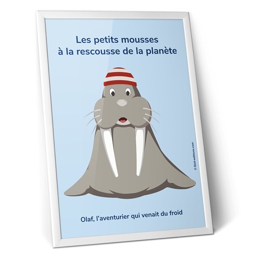 Affiche Petits Mousses - Olaf le morse