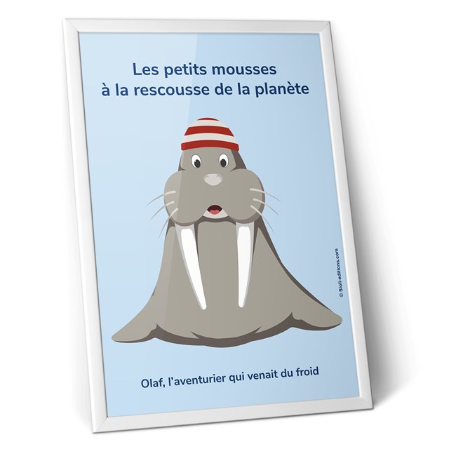 Affiche Petits Mousses - Olaf le morse 2