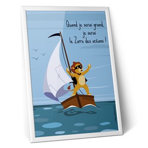 Affiche - Zorro des océans