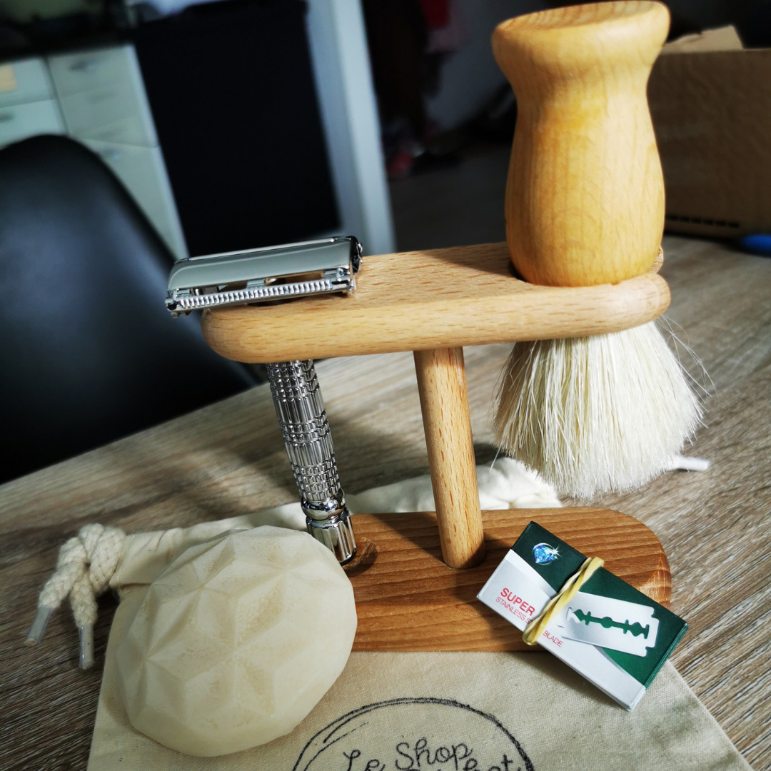 Coffret de rasage zéro déchet 2