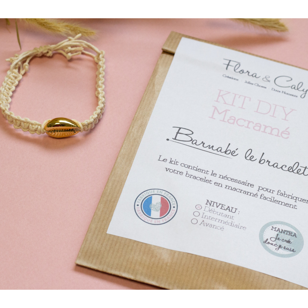 Kit DIY bracelet Macramé 3