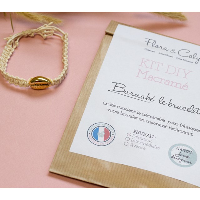 Kit DIY bracelet Macramé 3