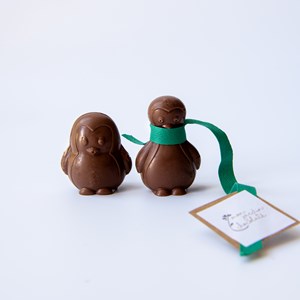 Pingouins Chocolat au lait bio