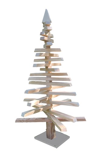 Sapin de Noël en bois