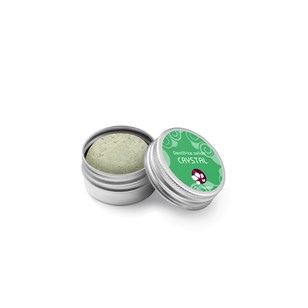 Dentrifrice CRYSTAL - Aux deux menthes - 20G - boite métal
