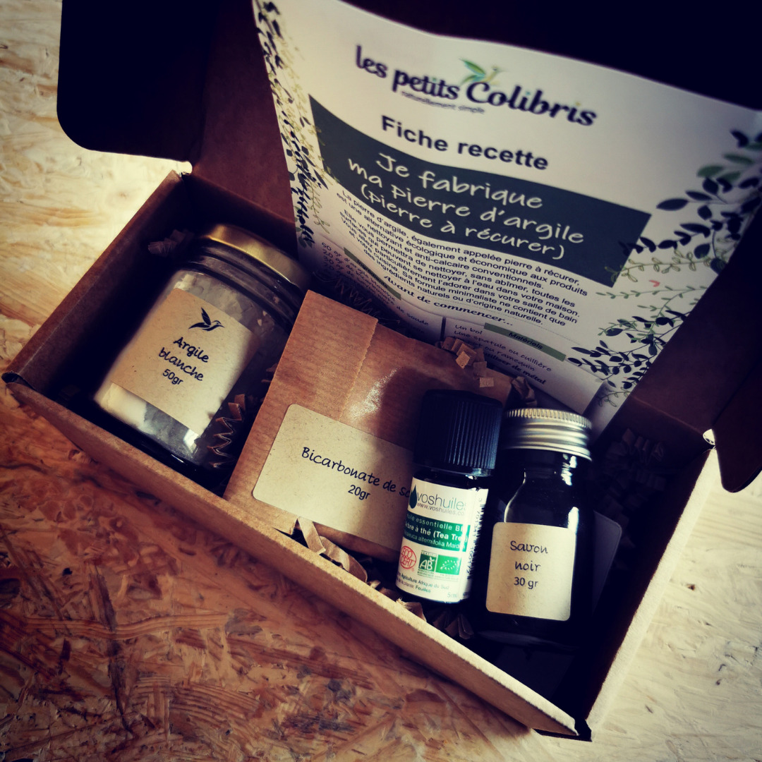Kit DIY “pierre d’argile ou à récurer” - Les Petits Colibris 3