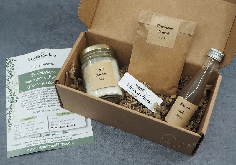 Kit DIY “pierre d’argile ou à récurer” - Les Petits Colibris 2