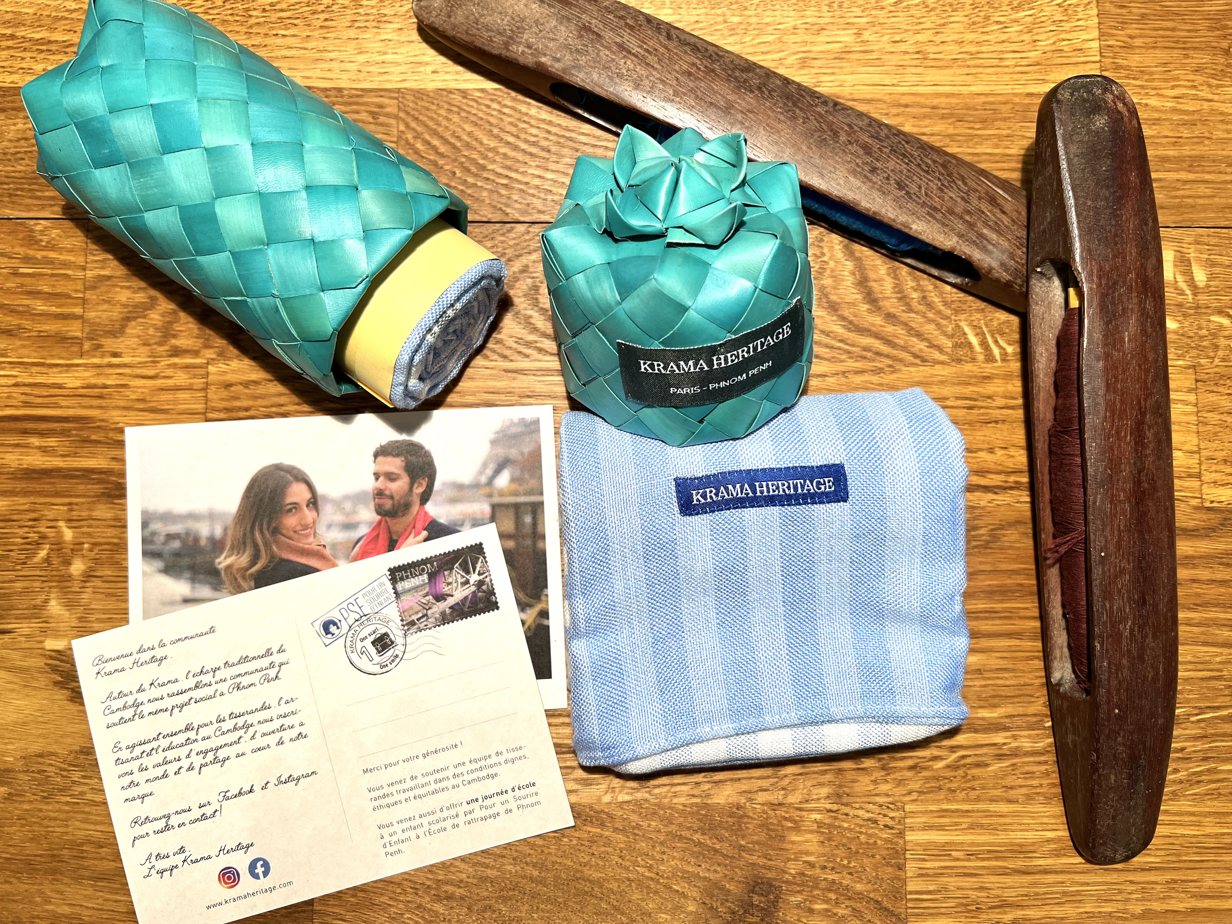 Le Krama Pop Turquoise 2