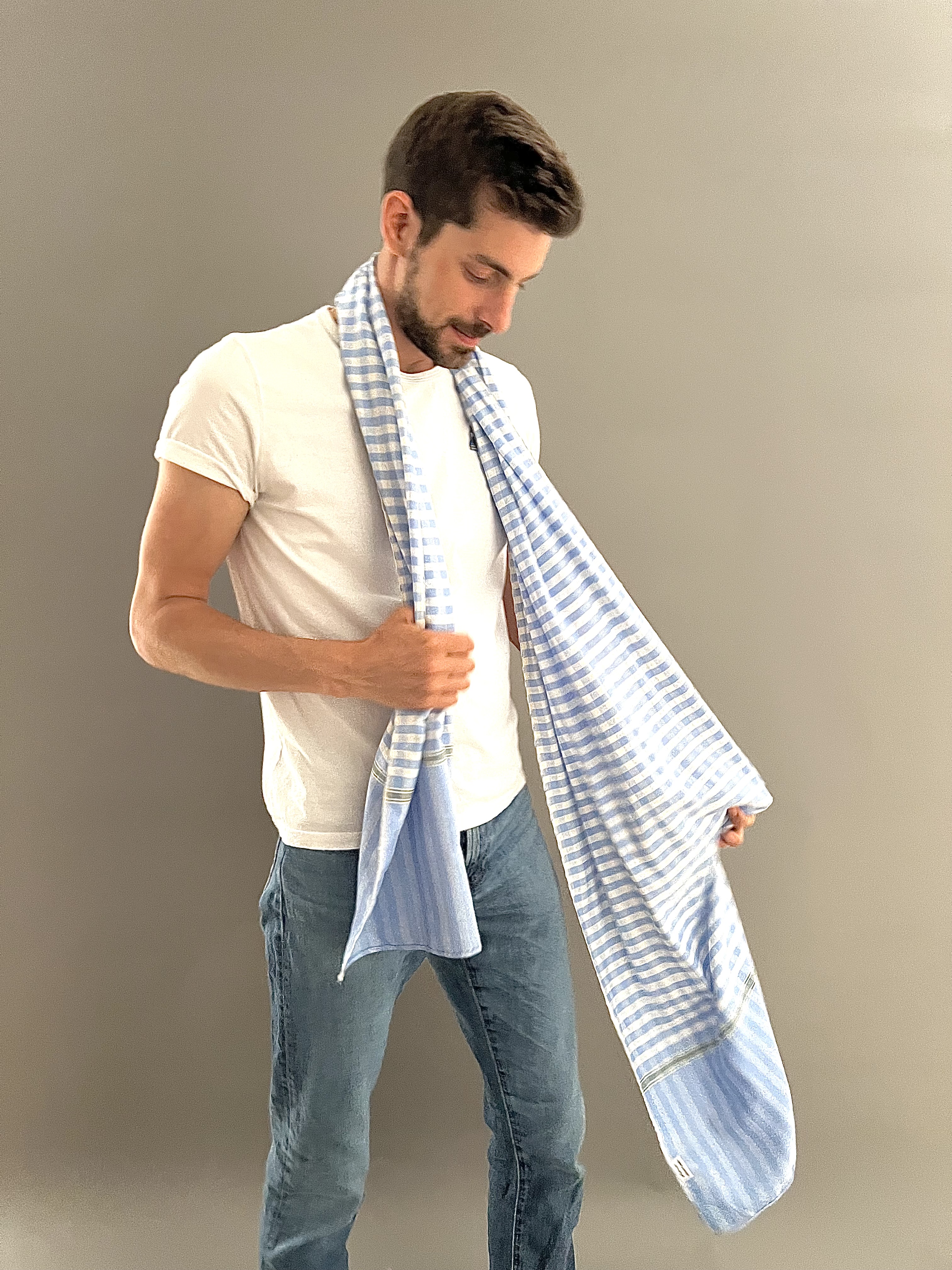 Le Grand Krama Pop Turquoise 5