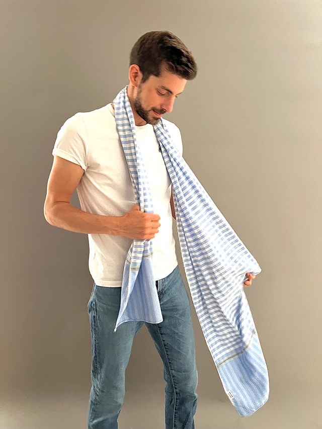 Le Grand Krama Pop Turquoise 5