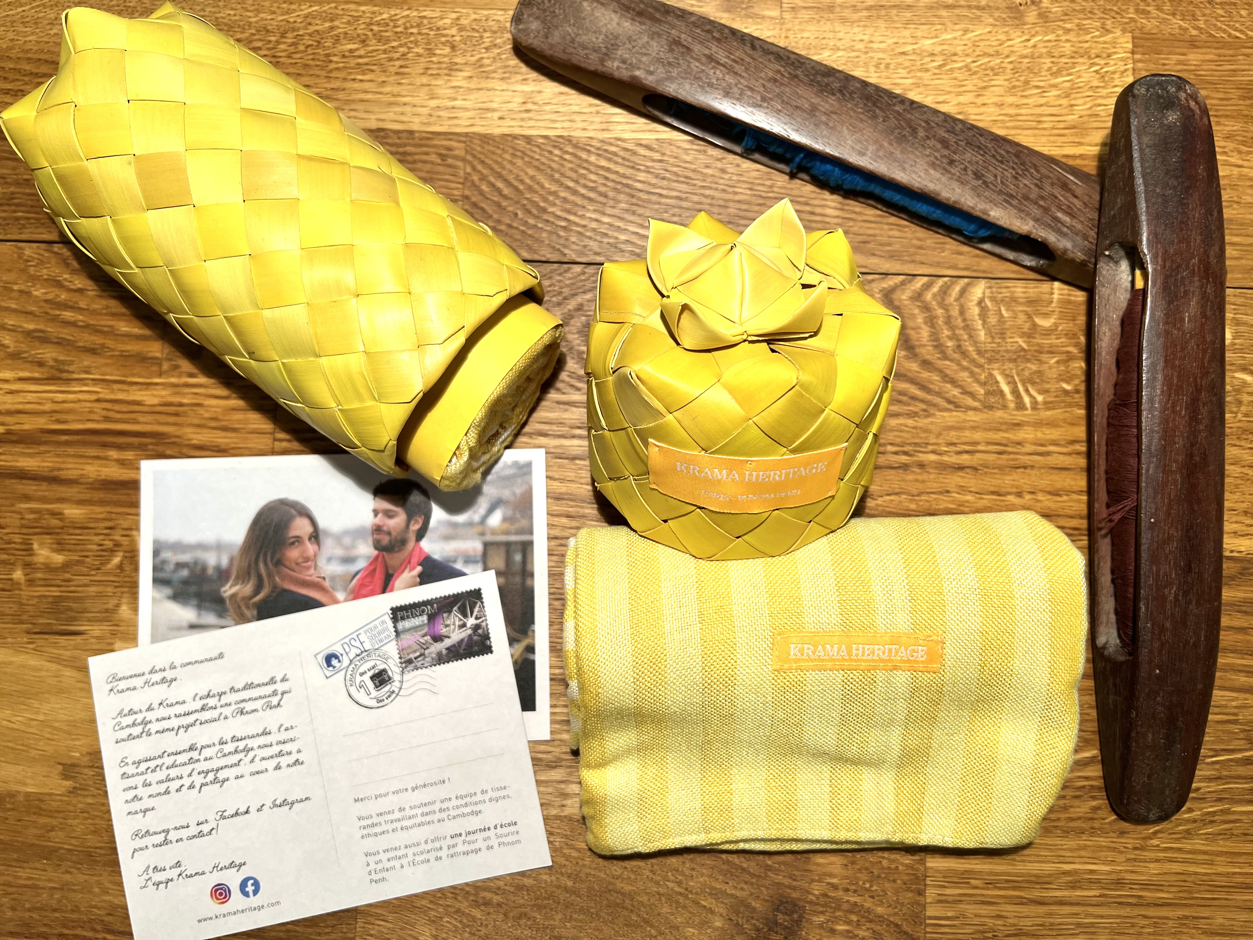 Le Grand Krama Pop Jaune 2