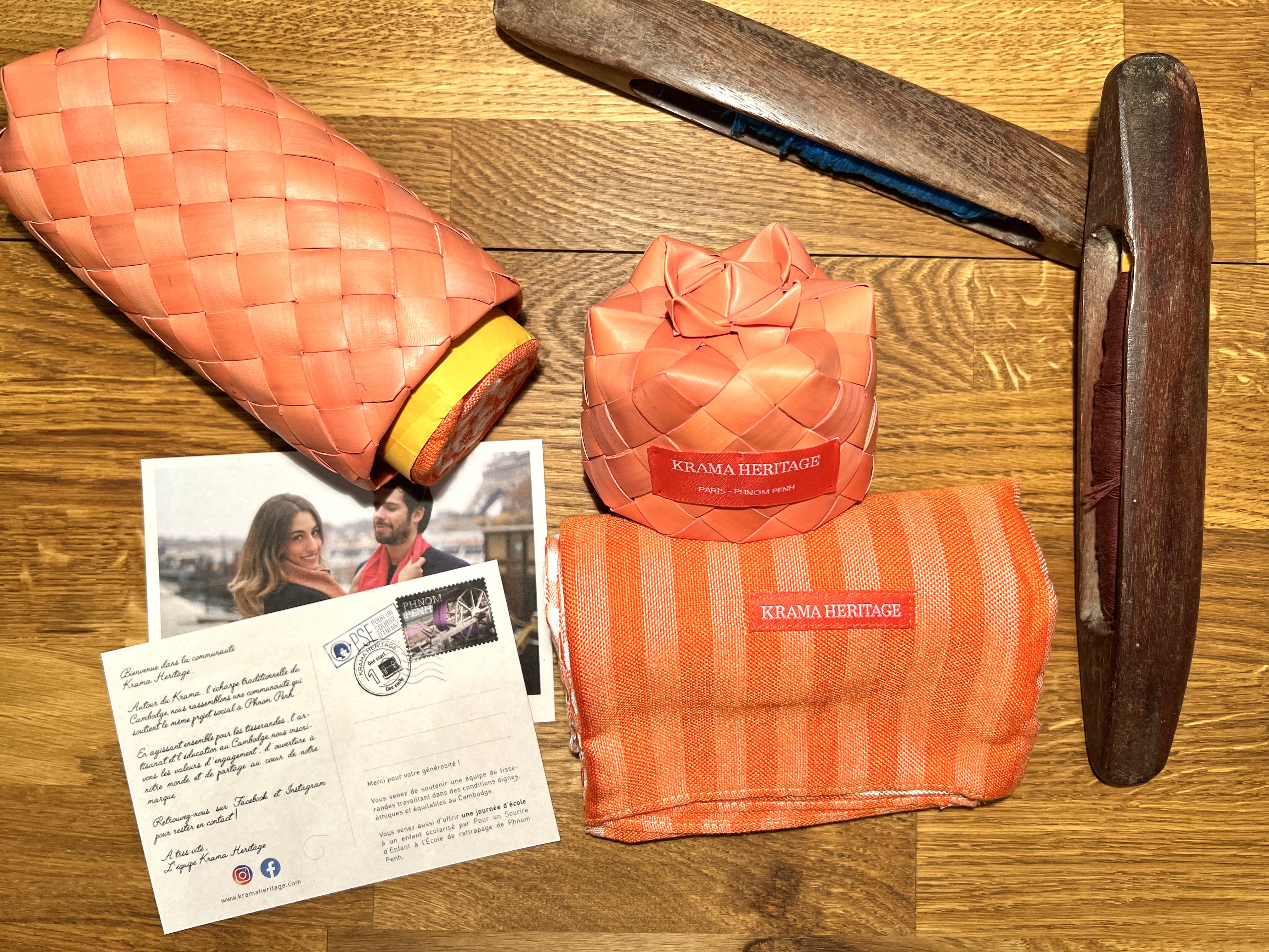 Le Grand Krama Pop Orange 2