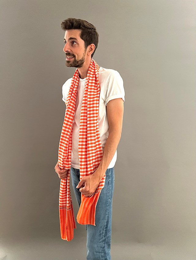 Le Grand Krama Pop Orange 5