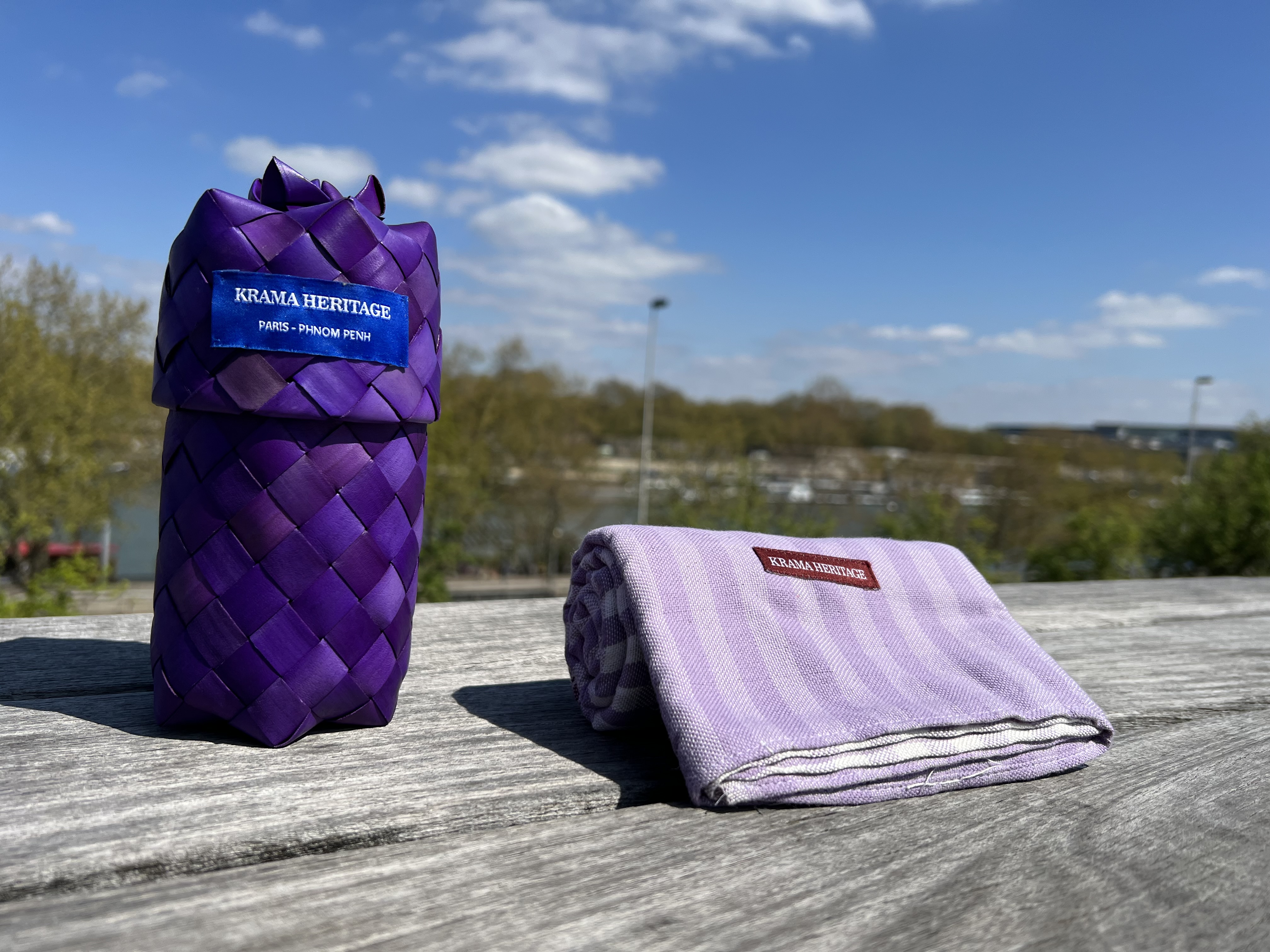 Le Grand Krama Pop Violet 7