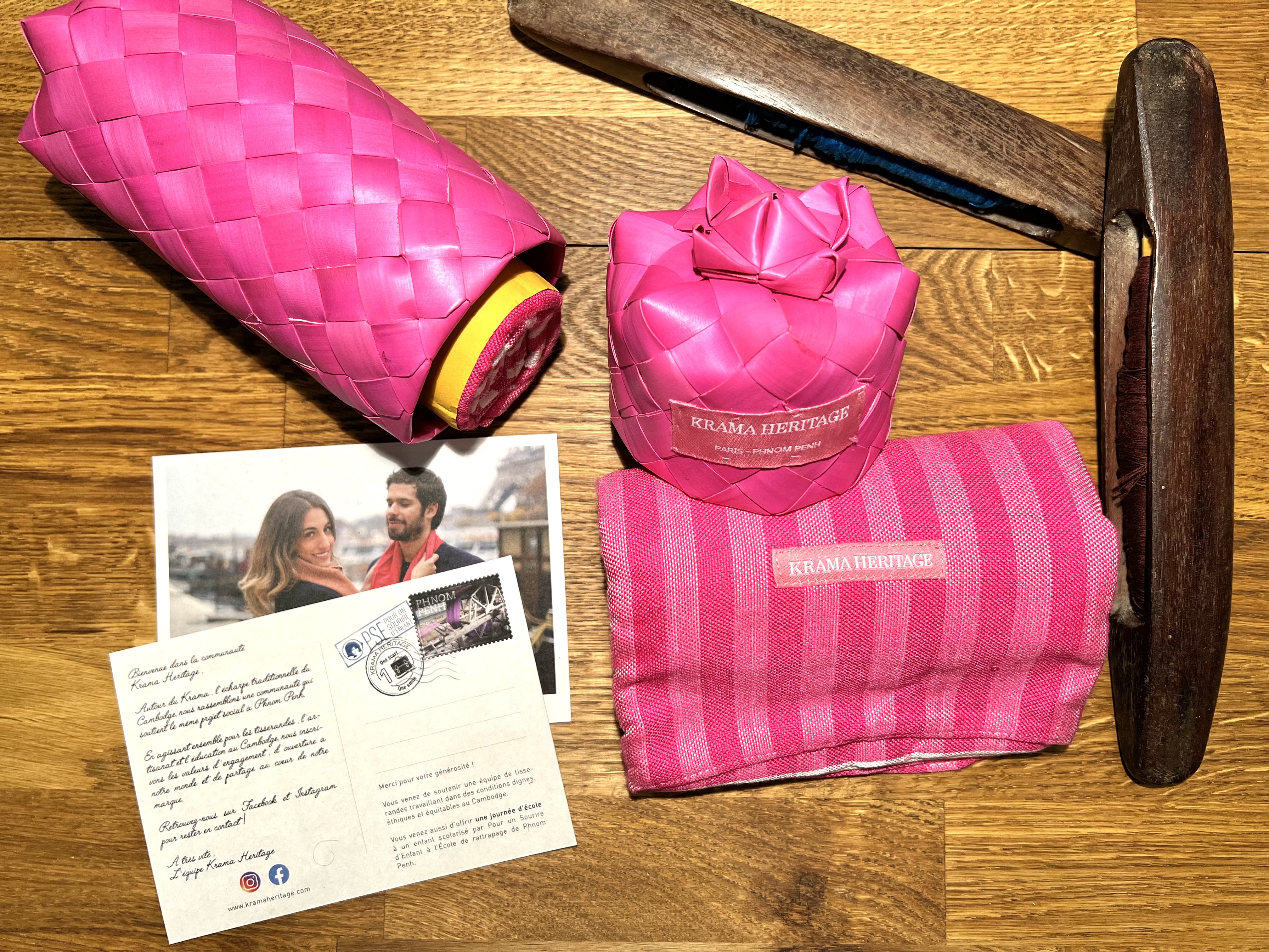 Le Grand Krama Pop Rose 2