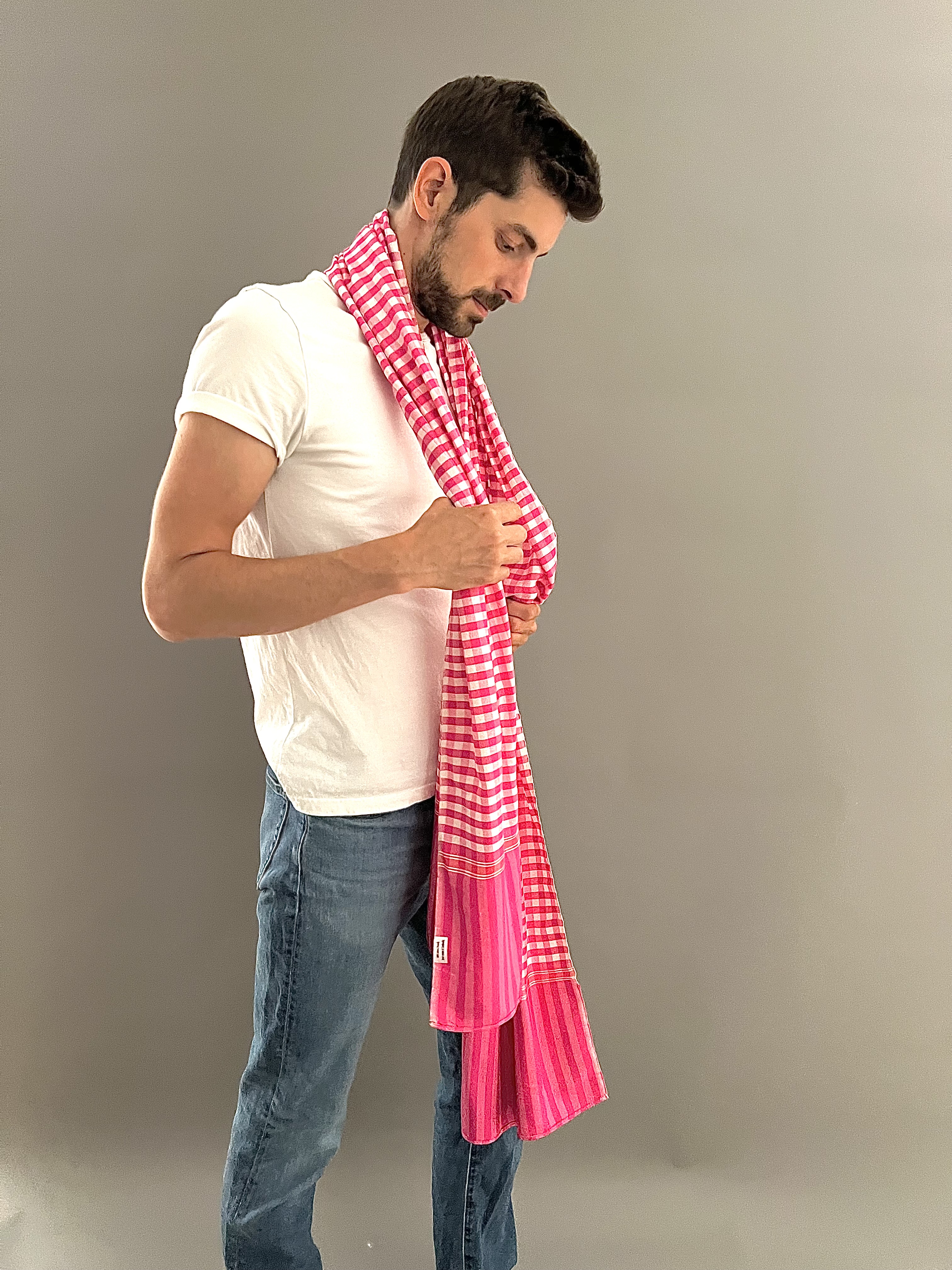 Le Grand Krama Pop Rose 4