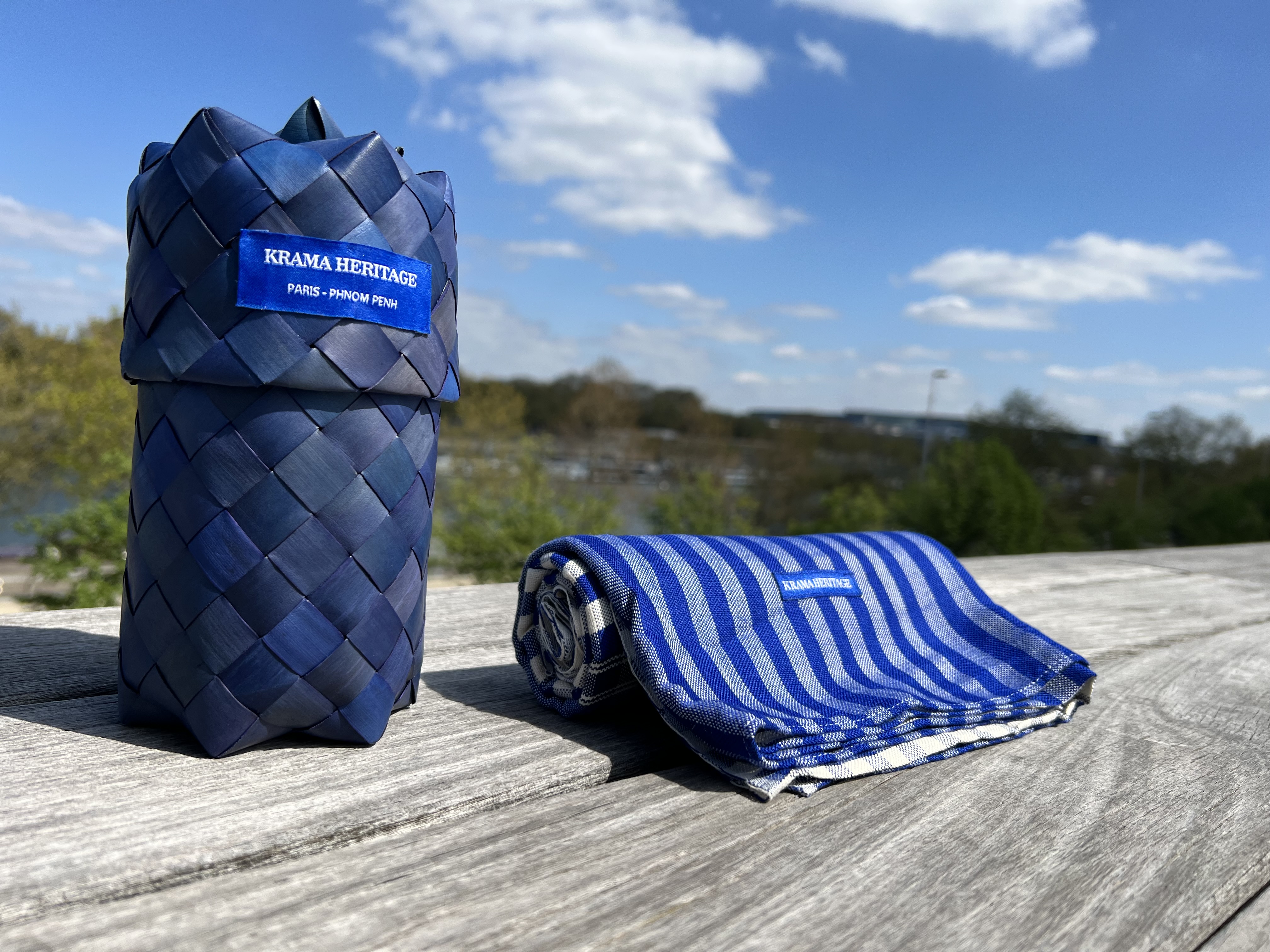 Le Krama Pop Bleu 3 Tours 8