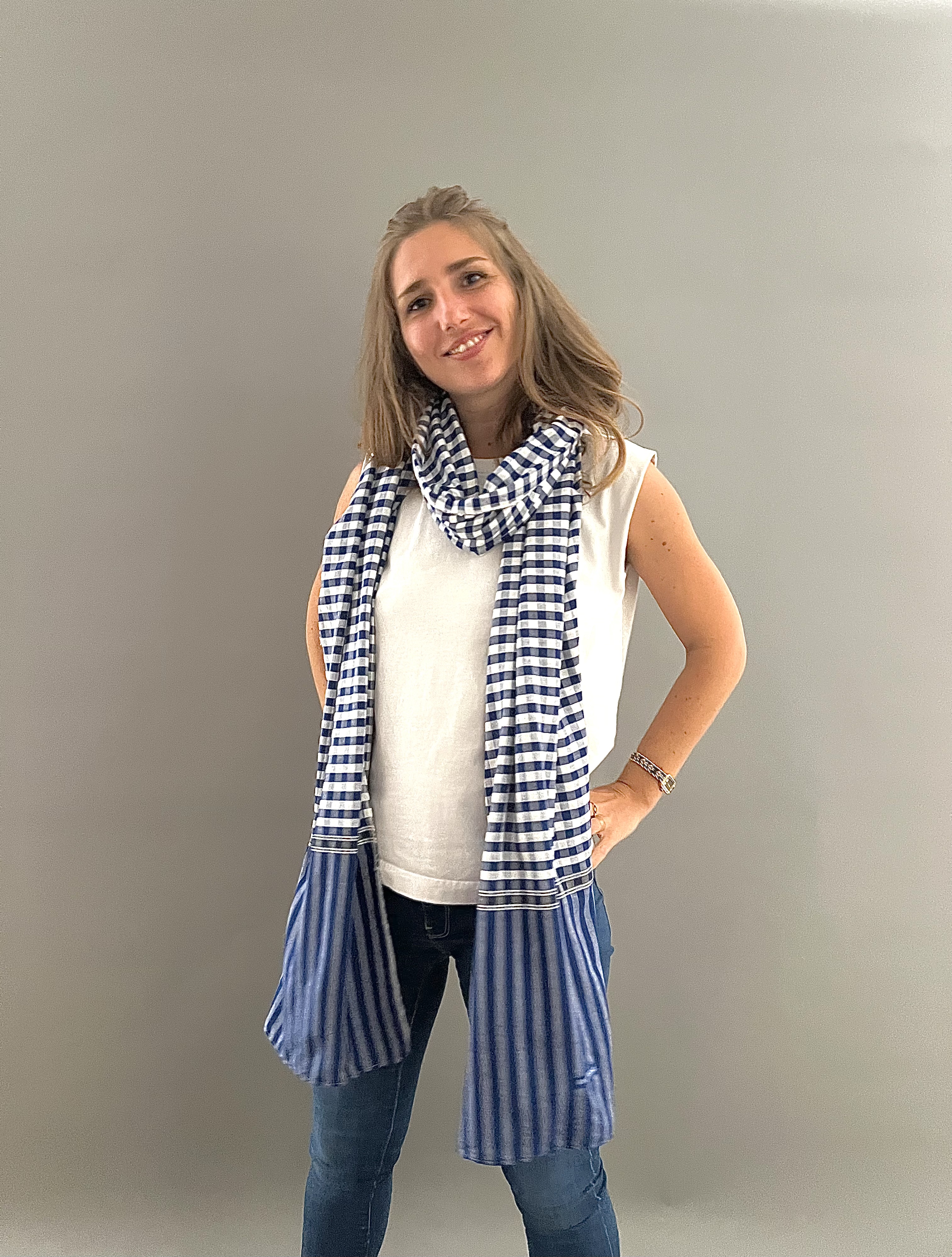 Le Krama Pop Bleu 3 Tours 3