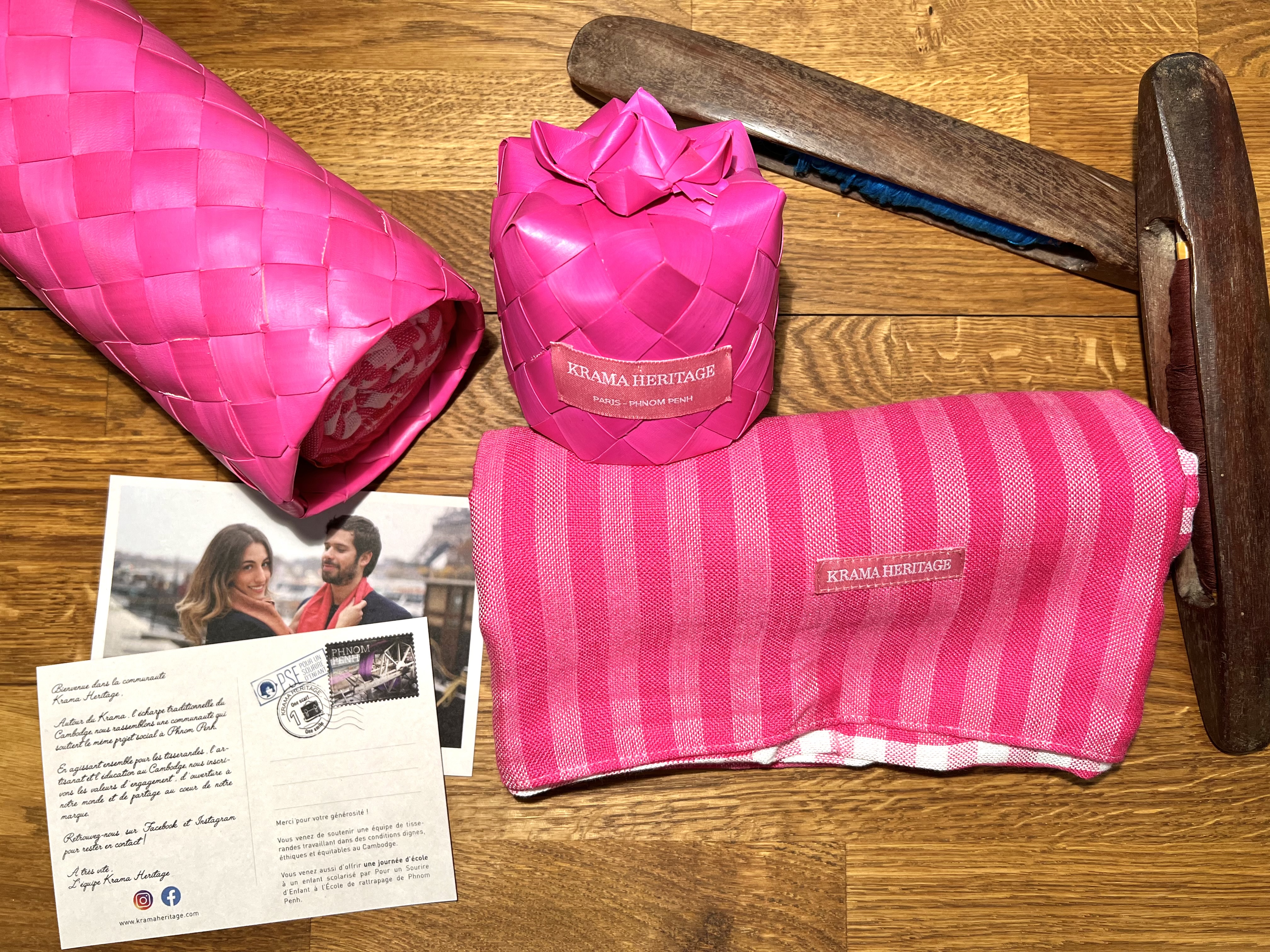 Le Krama Pop Rose 3 Tours 2