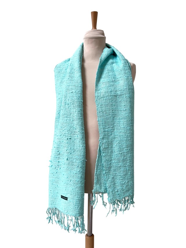Le Krama Naturel Cyan 8