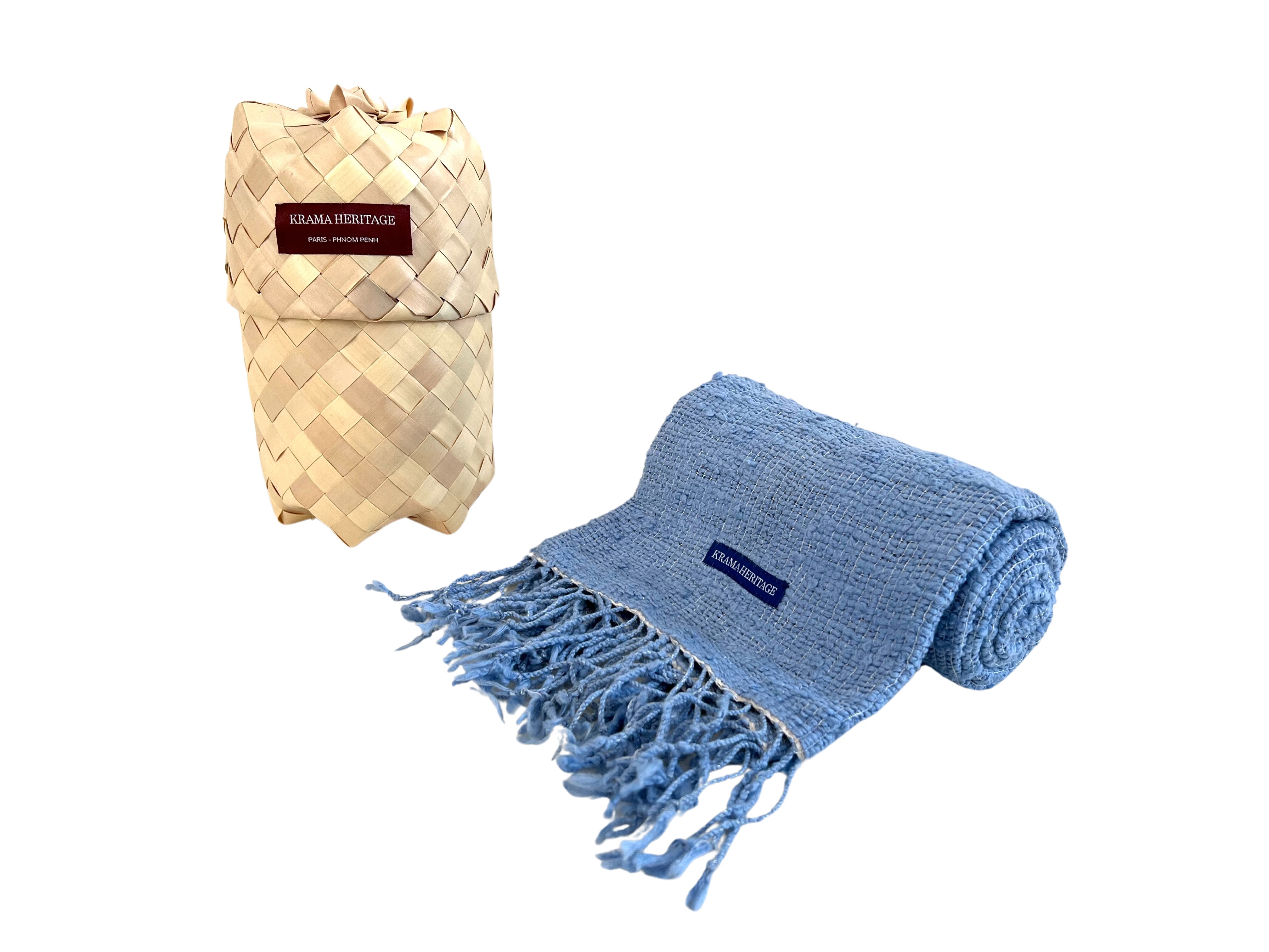 Le Krama Naturel Azur 10