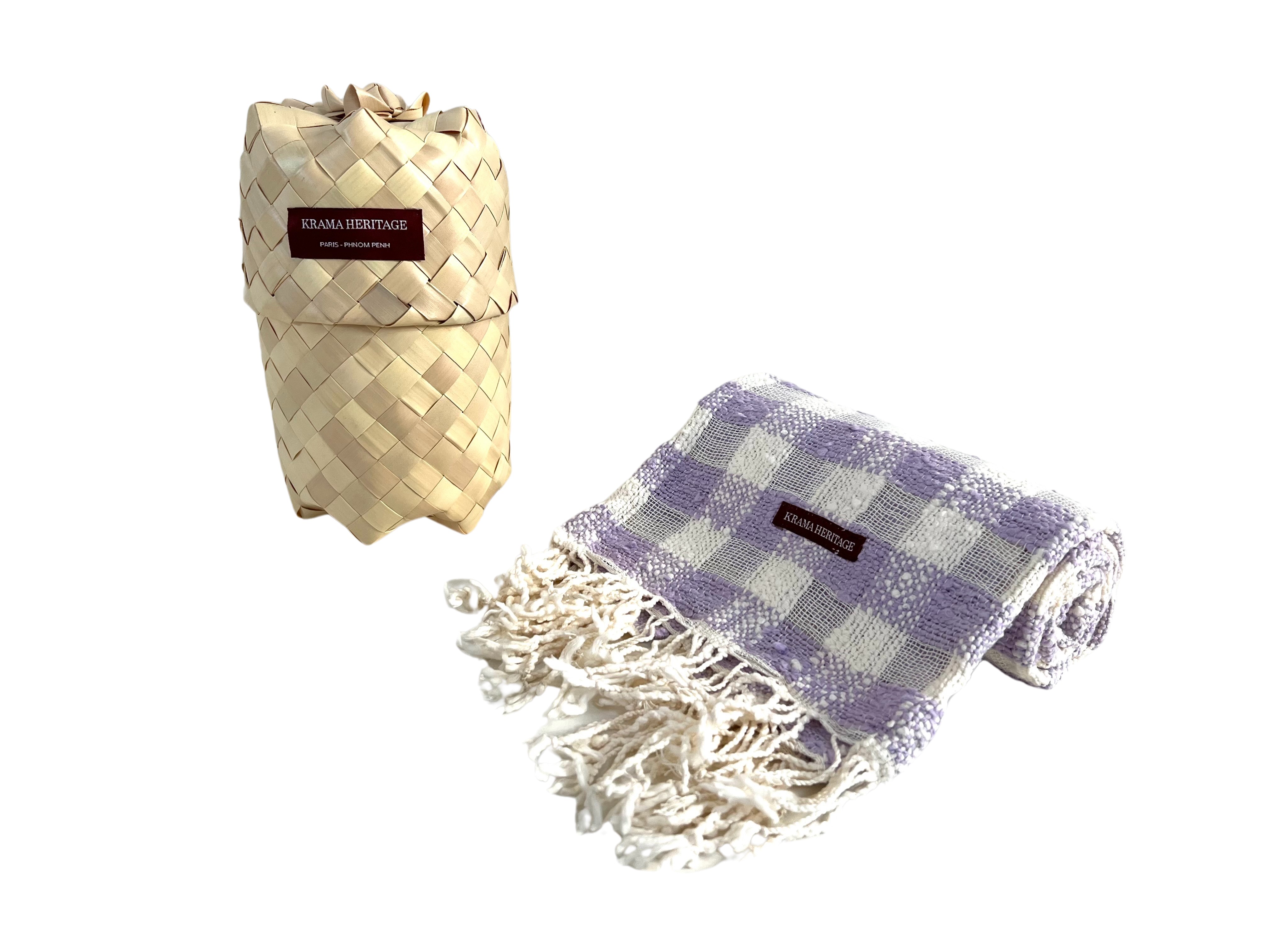 Le Krama Naturel Lilas 10