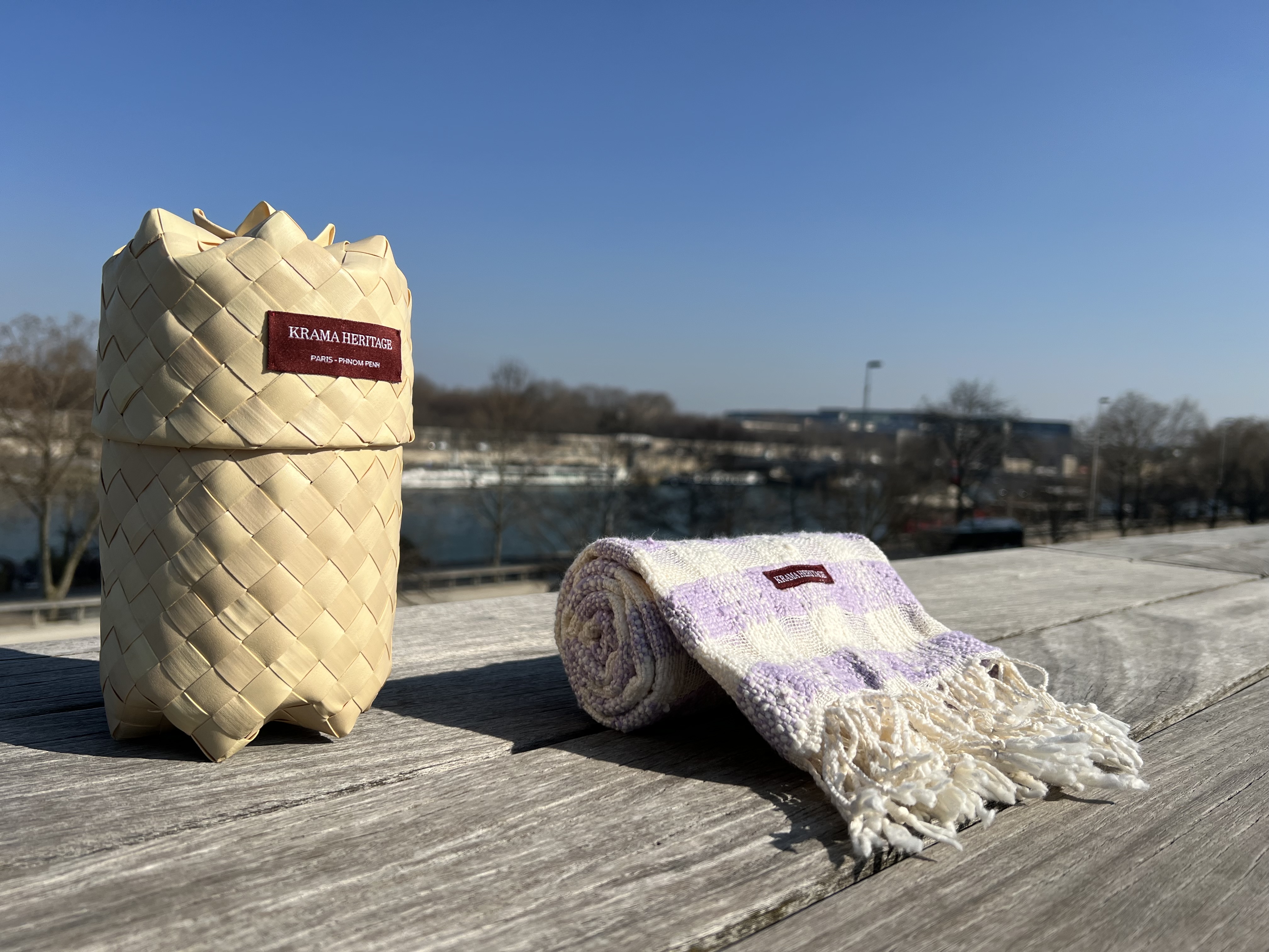 Le Krama Naturel Lilas 5