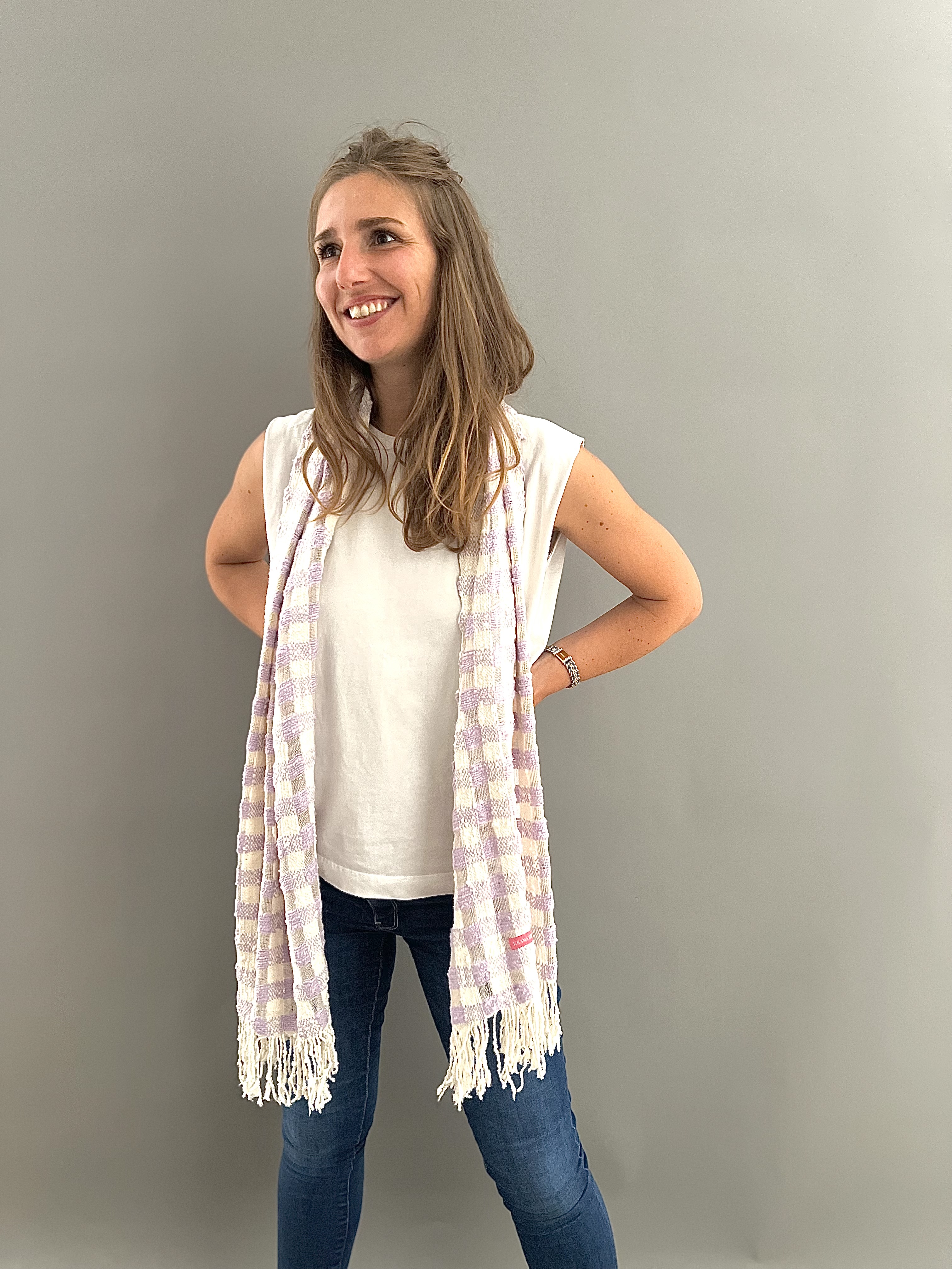 Le Krama Naturel Lilas 2