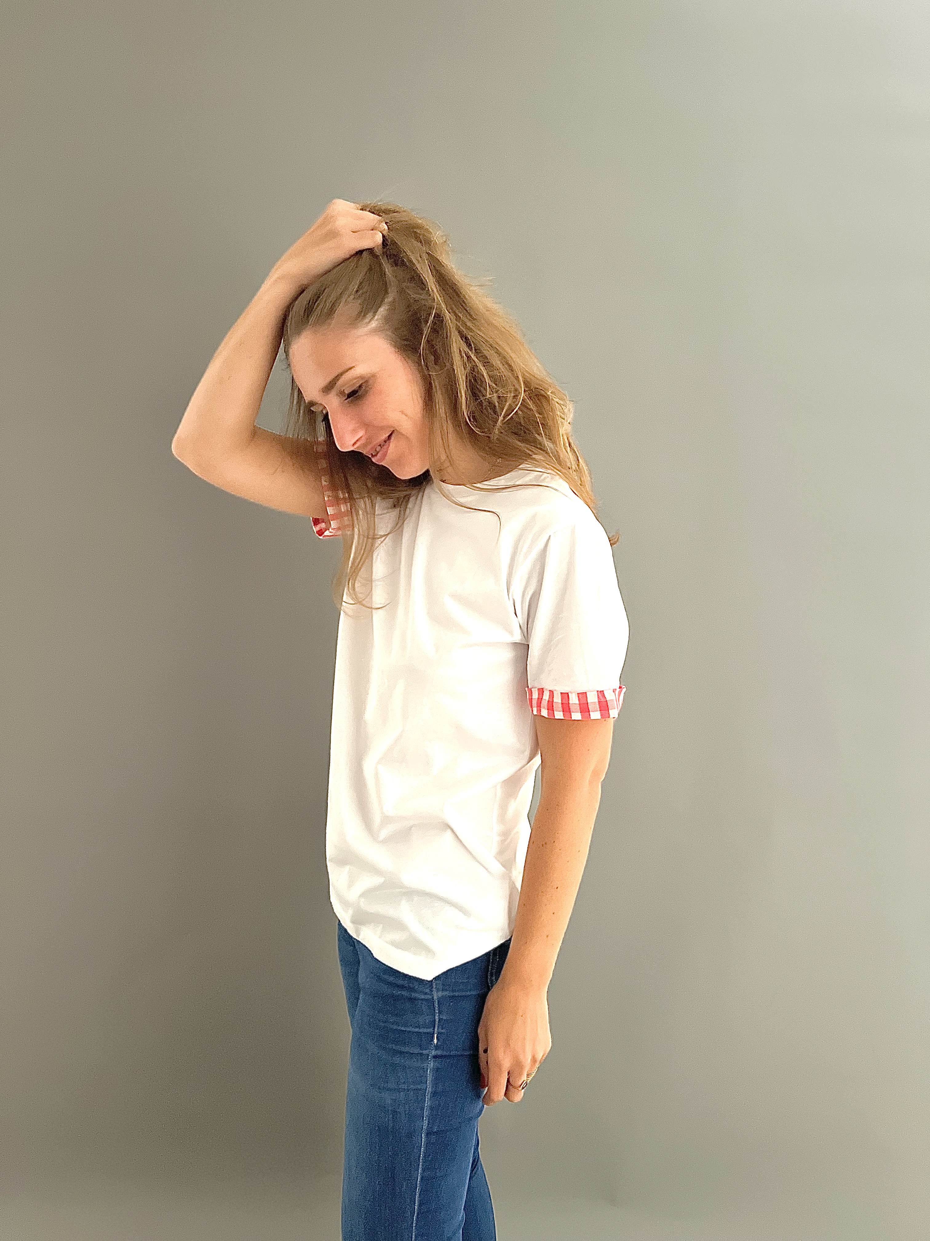 Le T-shirt Krama Rose 4