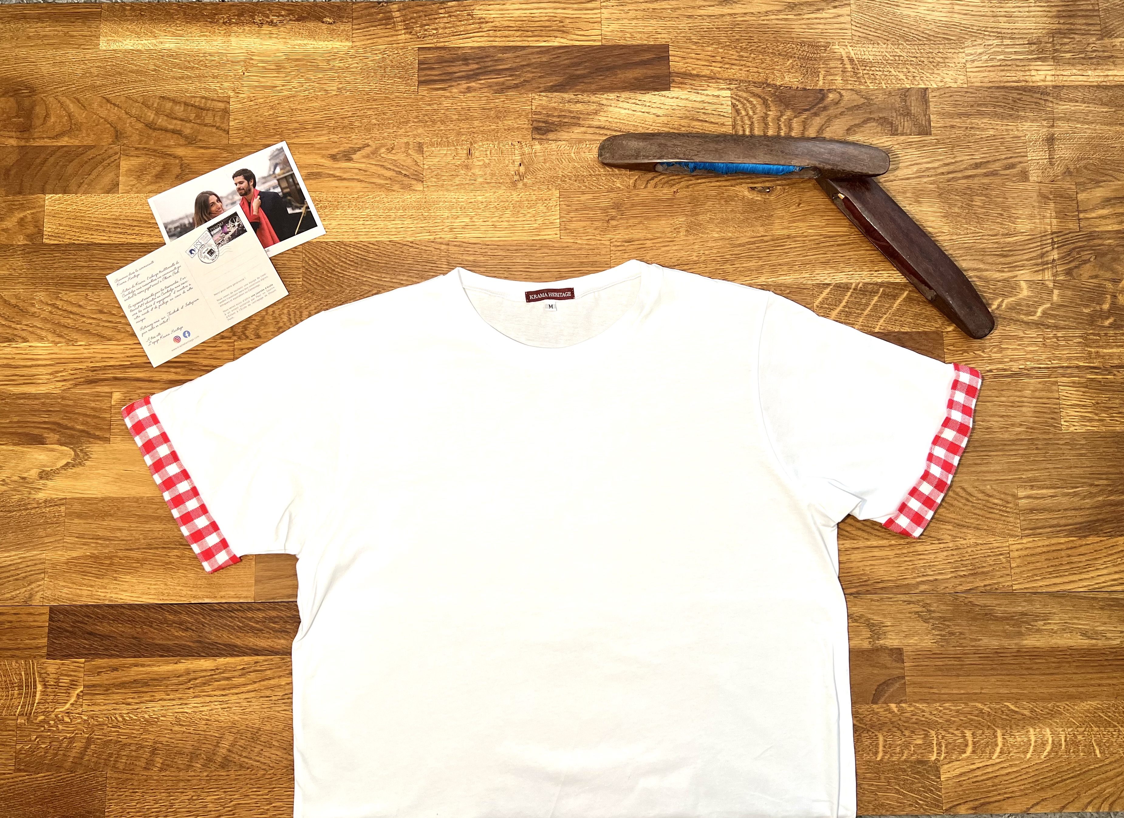 Le T-shirt Krama Rouge 2