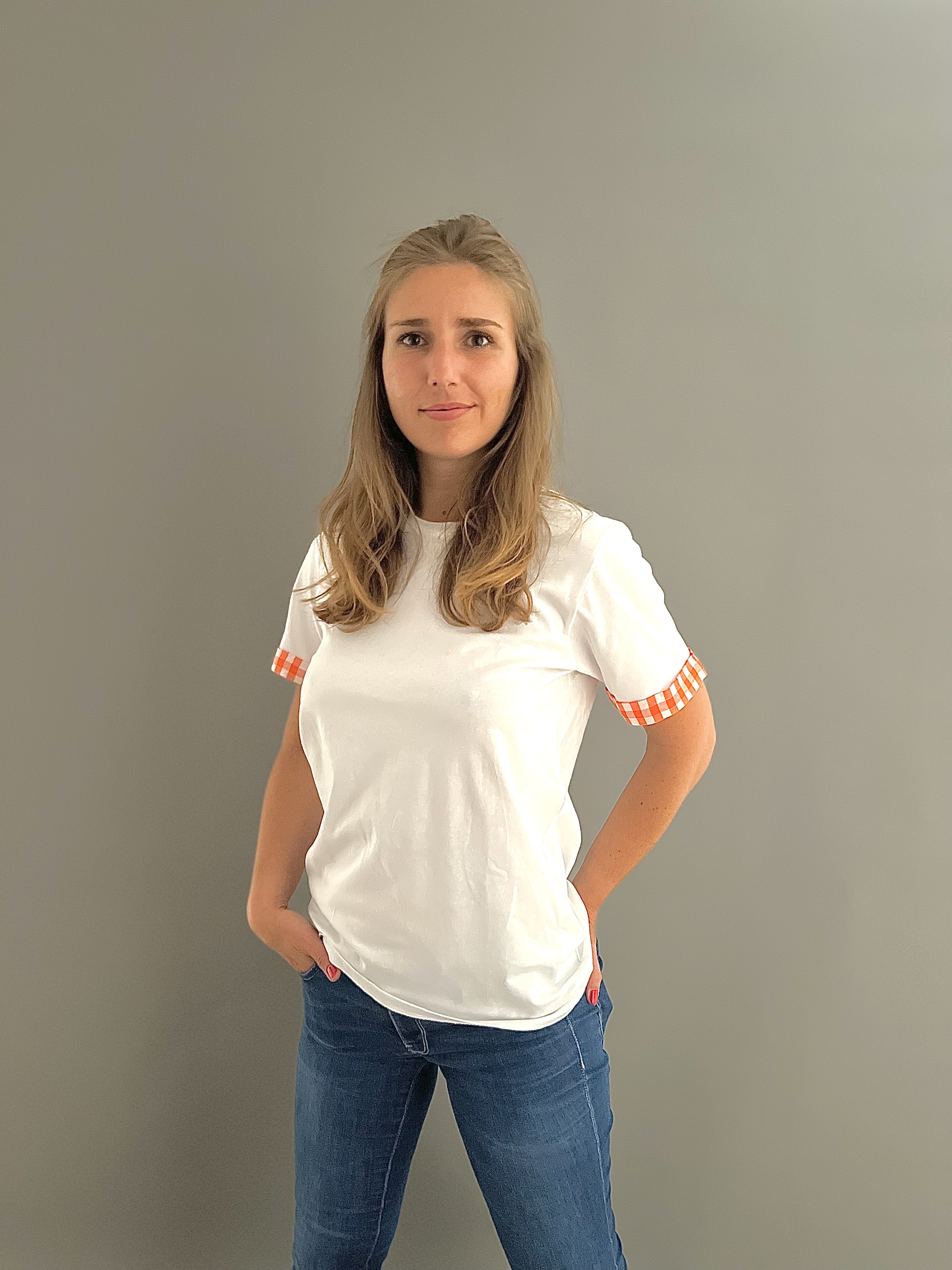 Le T-shirt Krama Orange 3