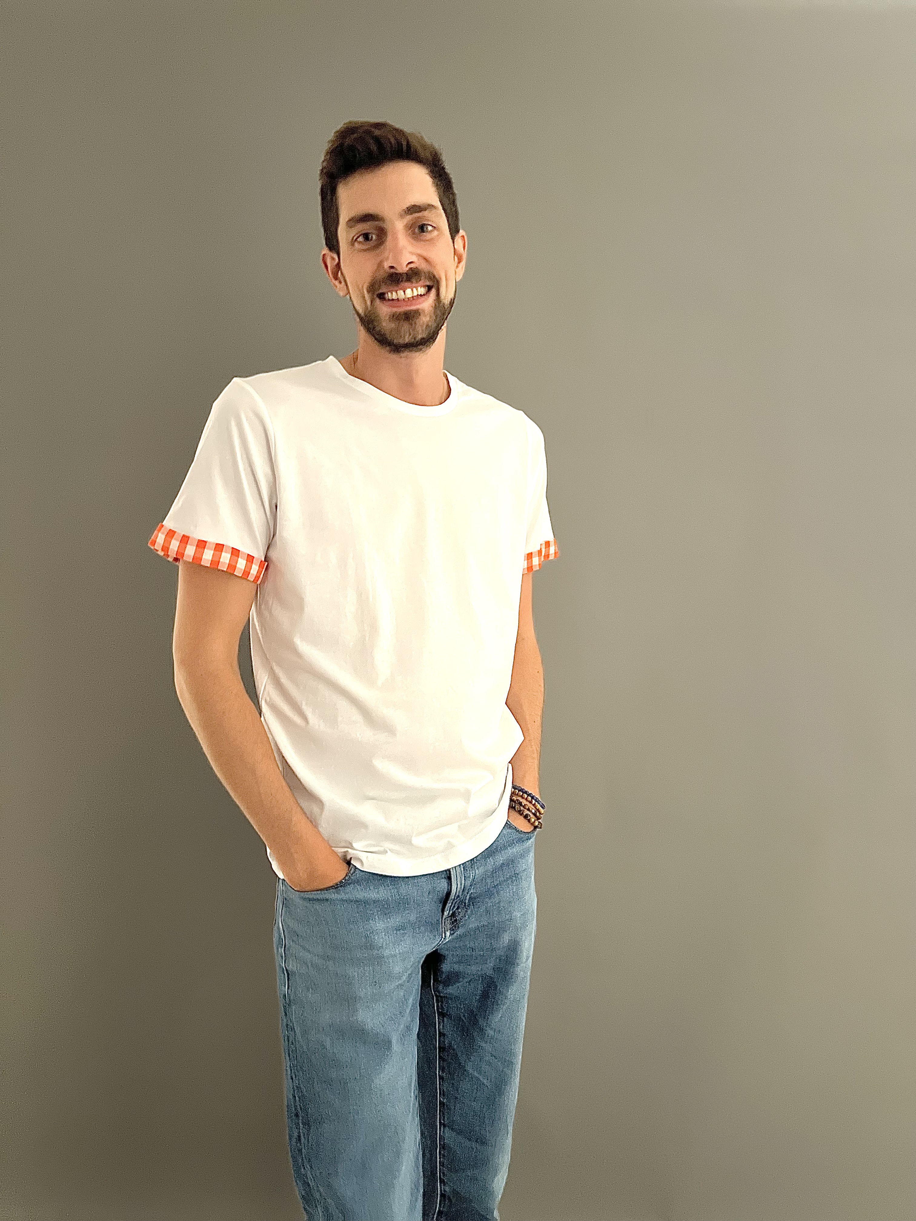 Le T-shirt Krama Orange 4