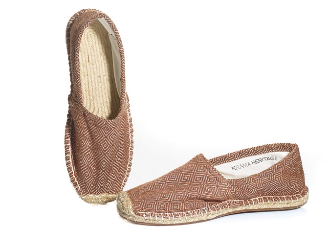 Espadrilles Krama Heritage Diamond Bronze