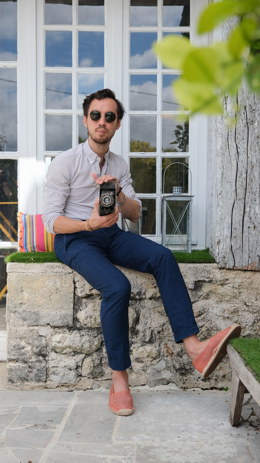 Espadrilles Krama Heritage Diamond Mandarine 3