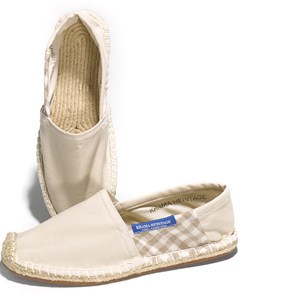 L'espadrille Krama Heritage Blanc Cassé