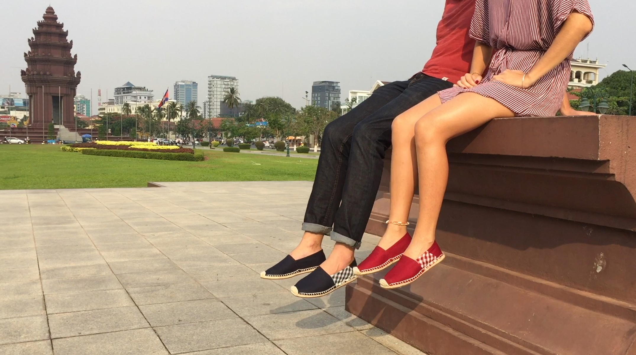 L'espadrille Krama Heritage Noire Réglisse 5