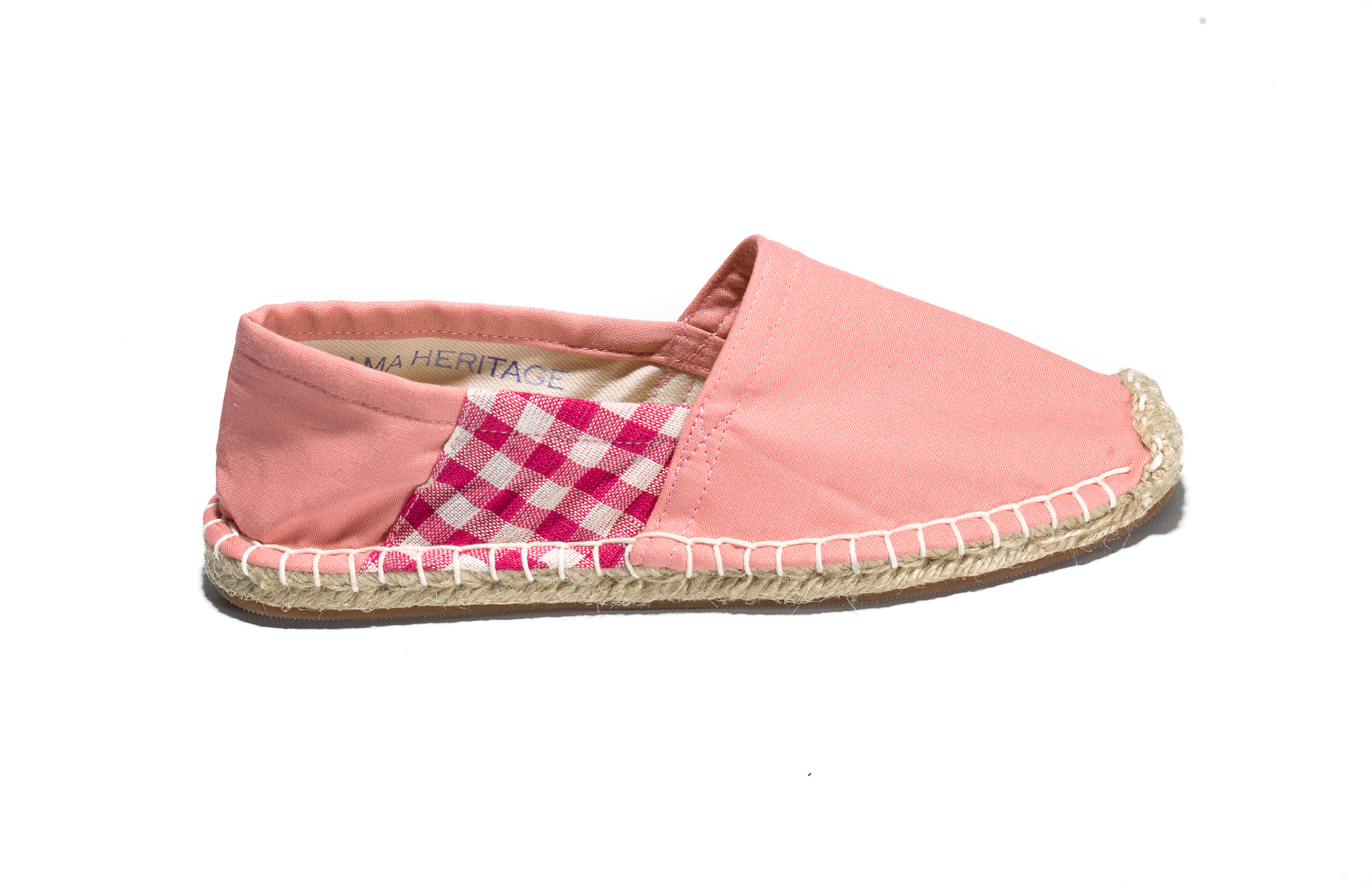 L'espadrille Krama Heritage Rose Pastel 3