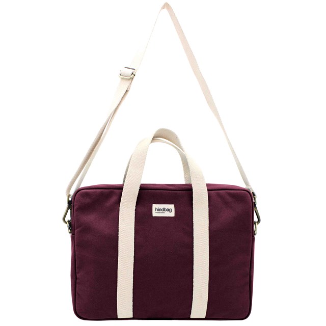 SAC ORDINATEUR PIERRE PRUNE 2