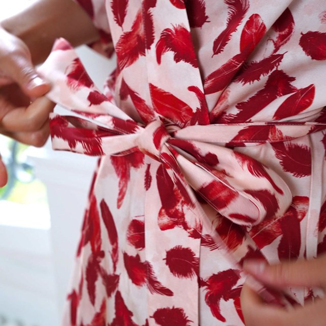 Nêge Paris - Kimono 100% tencel certifié oeko-tex