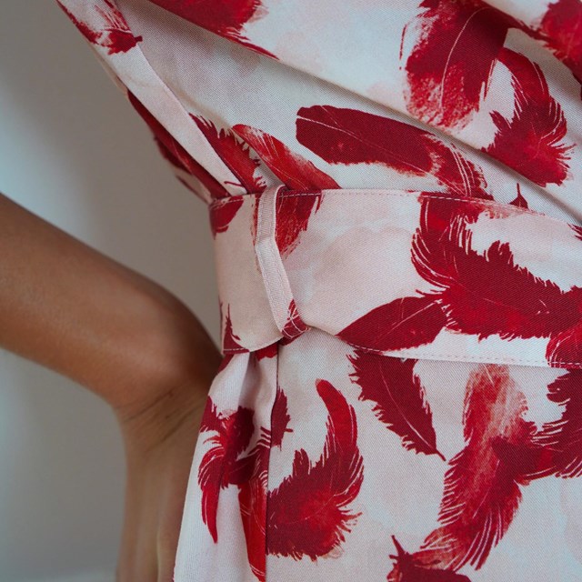 Nêge Paris - Kimono 100% tencel certifié oeko-tex