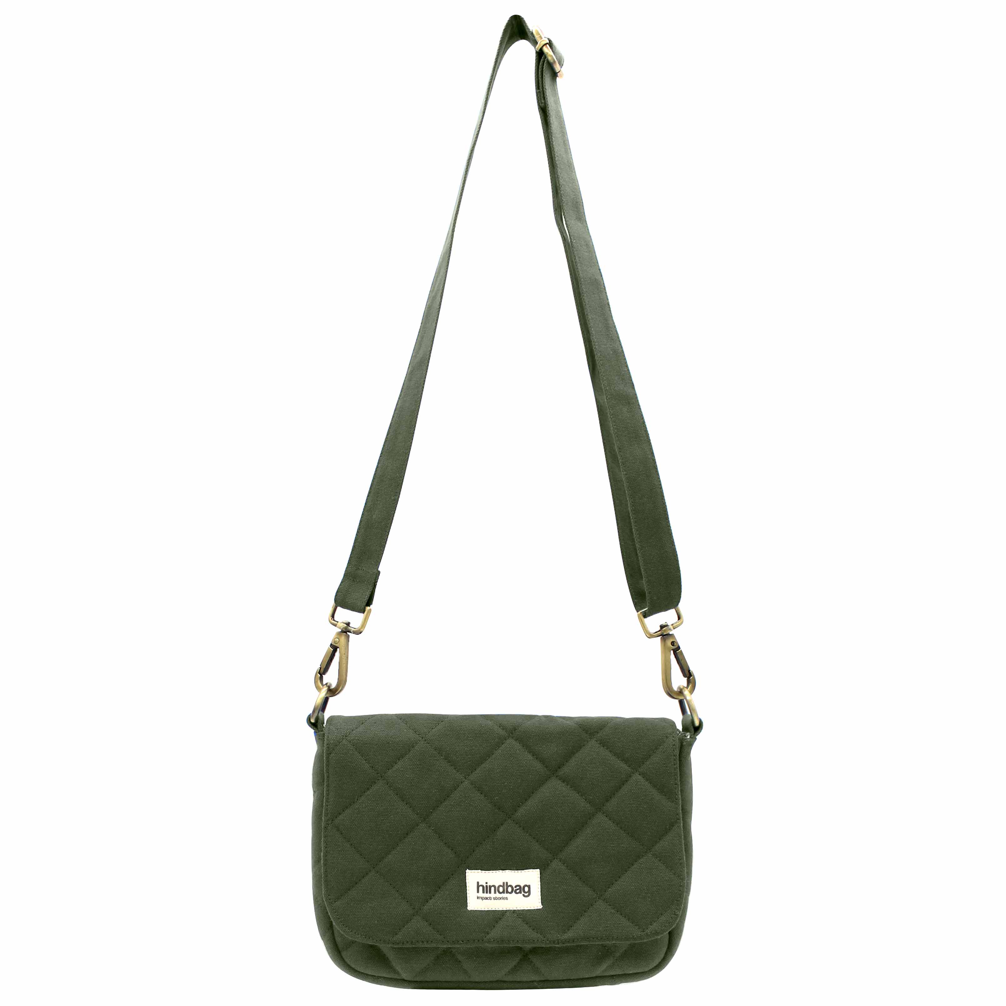 SAC À MAIN MATELASSÉ MARGAULT OLIVE 2