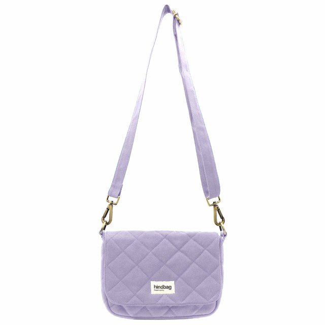 SAC À MAIN MATELASSÉ MARGAULT LILAS 2