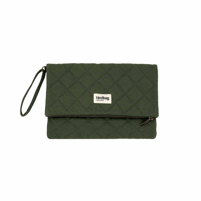 POCHETTE MATELASSÉE ISHA OLIVE 2
