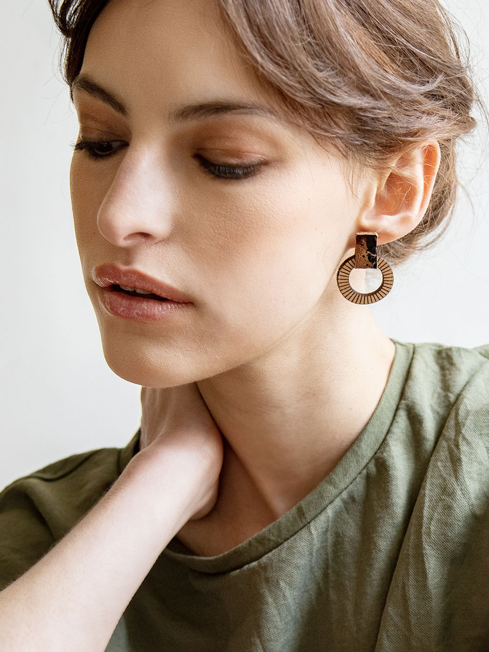 Boucles d'oreilles LOLLIPOPS Caramel 2