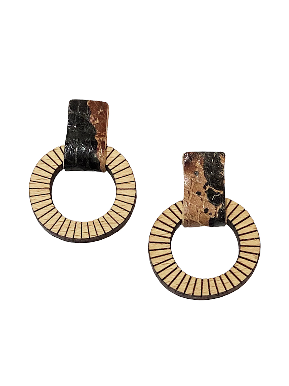 Boucles d'oreilles LOLLIPOPS Caramel 3