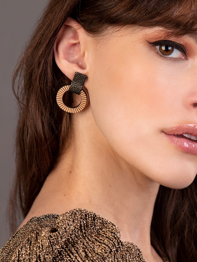 Boucles d'oreilles LOLLIPOPS Olive 3