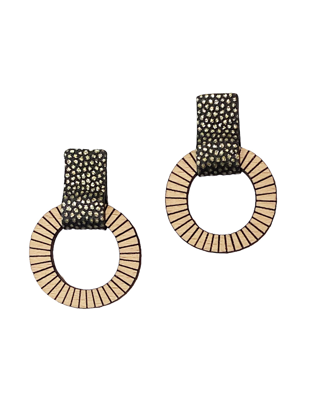 Boucles d'oreilles LOLLIPOPS Olive 4