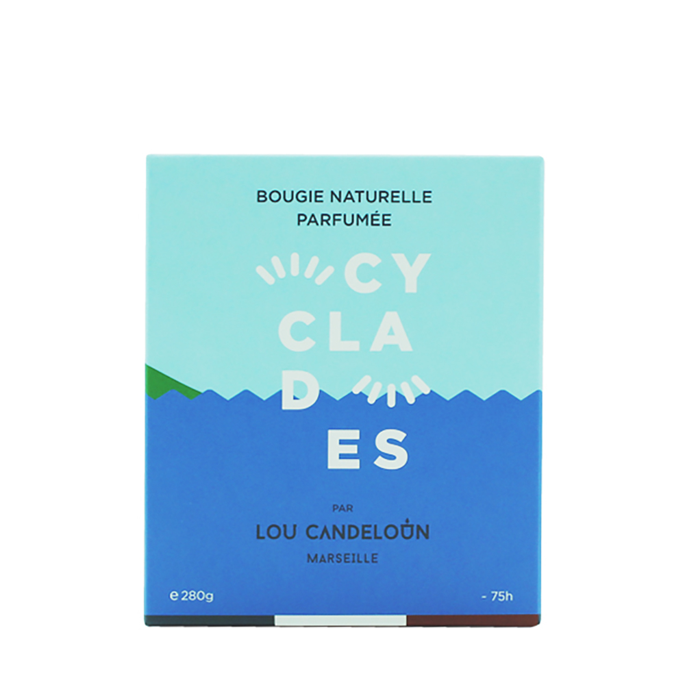 Bougie naturelle parfumée - cyclades 120g 2